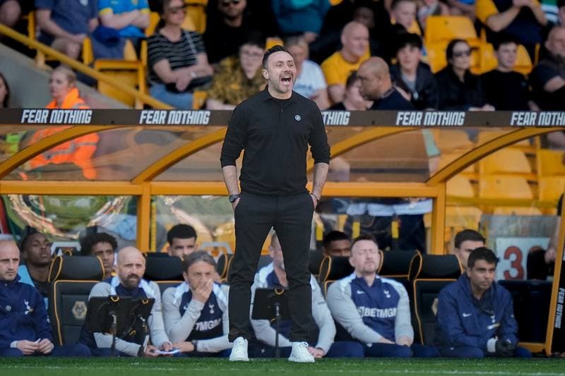 Football. Premier League. Wolverhampton Wanderers - Tottenham Hotspur. 25.04.2026
