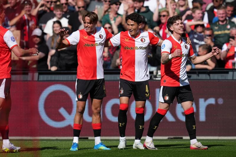 Football. Eredivisie. Feyenoord - FC Groningen. 25.04.2026