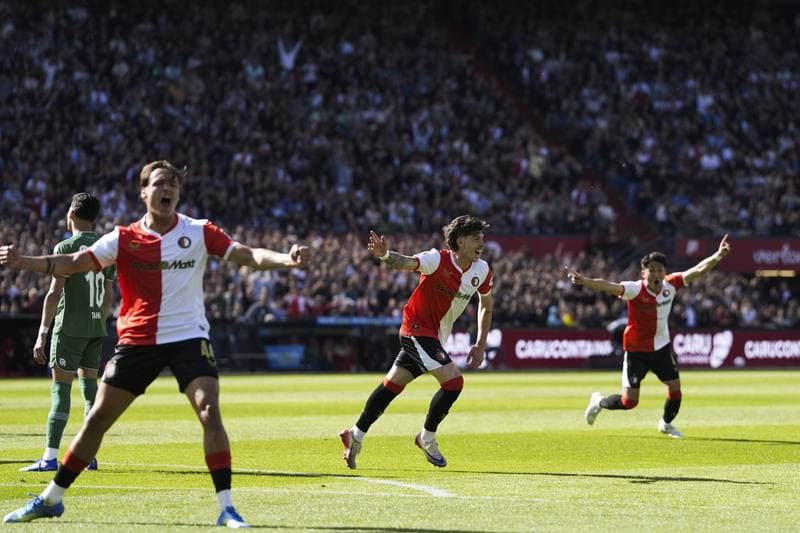 Football. Eredivisie. Feyenoord - FC Groningen. 25.04.2026