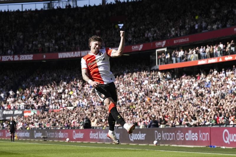 Football. Eredivisie. Feyenoord - FC Groningen. 25.04.2026