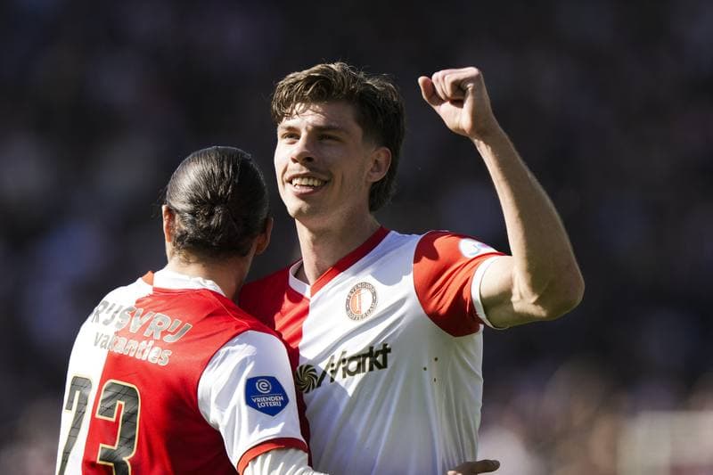 Football. Eredivisie. Feyenoord - FC Groningen. 25.04.2026