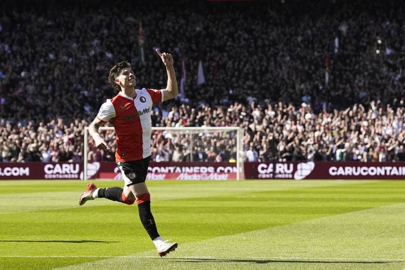 Football. Eredivisie. Feyenoord - FC Groningen. 25.04.2026