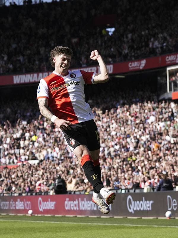 Football. Eredivisie. Feyenoord - FC Groningen. 25.04.2026
