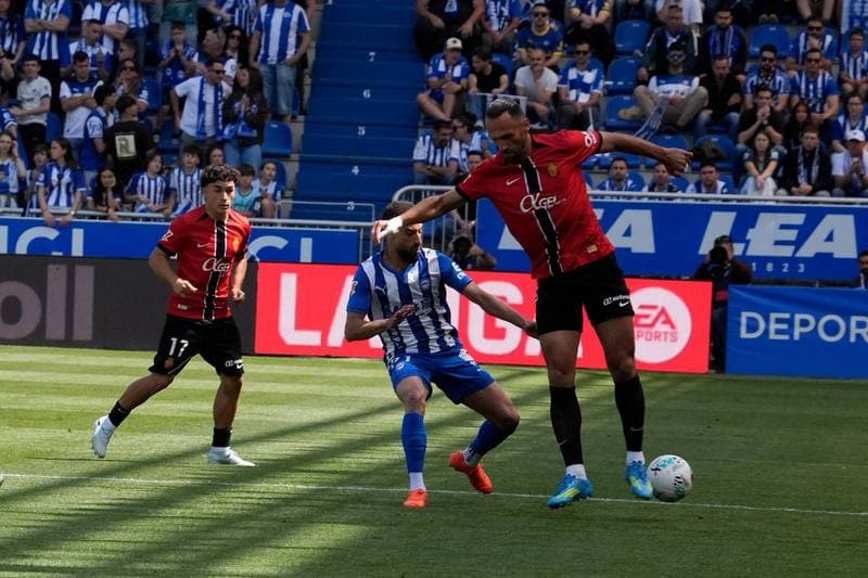 Football. La Liga. Deportivo Alaves - Mallorca. 25.04.2026