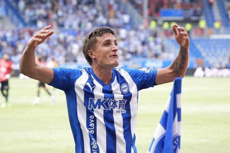 Football. La Liga. Deportivo Alaves - Mallorca. 25.04.2026