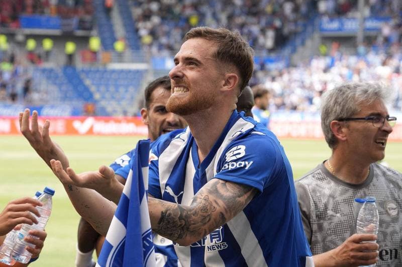 Football. La Liga. Deportivo Alaves - Mallorca. 25.04.2026