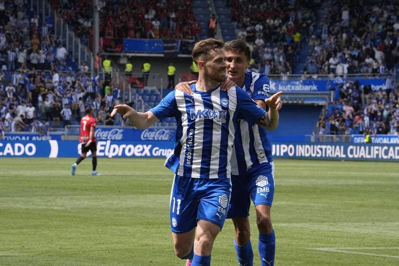 Football. La Liga. Deportivo Alaves - Mallorca. 25.04.2026