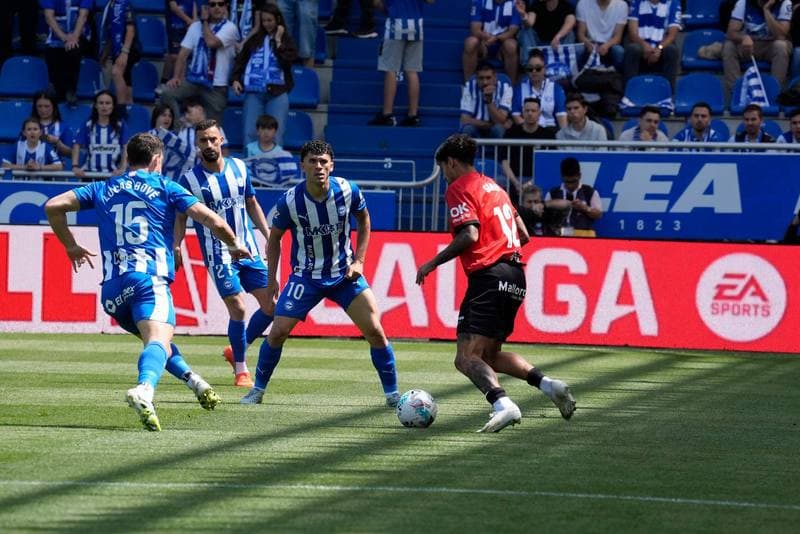Football. La Liga. Deportivo Alaves - Mallorca. 25.04.2026