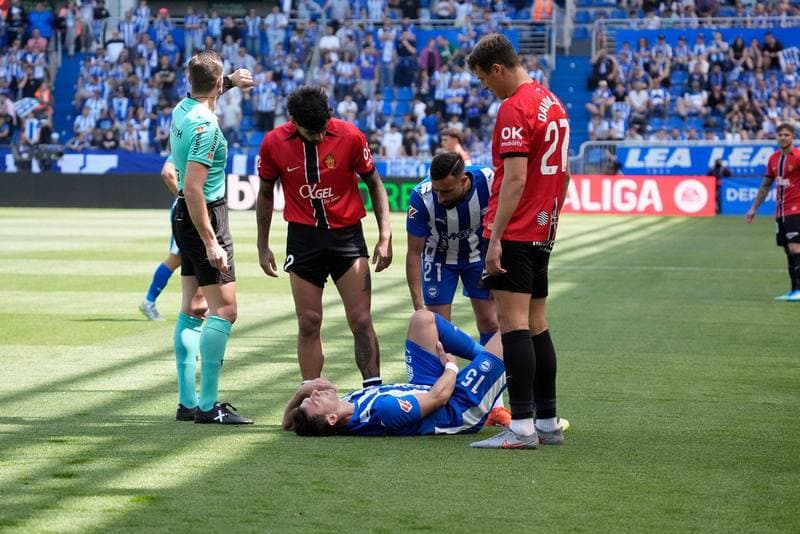 Football. La Liga. Deportivo Alaves - Mallorca. 25.04.2026