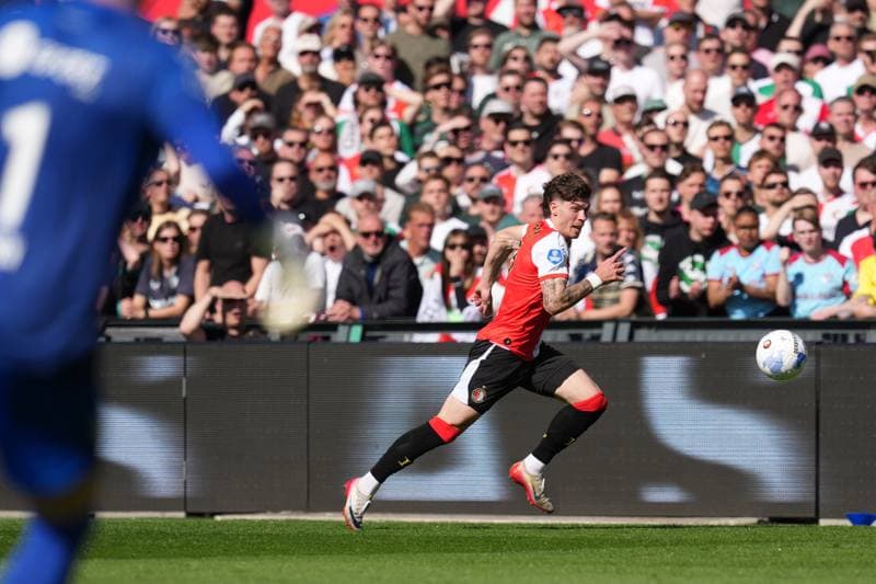 Football. Eredivisie. Feyenoord - FC Groningen. 25.04.2026