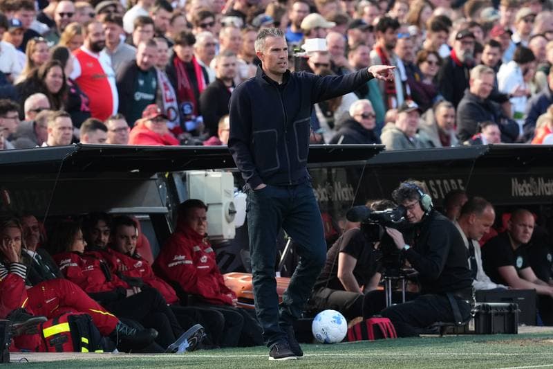 Football. Eredivisie. Feyenoord - FC Groningen. 25.04.2026