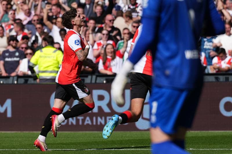 Football. Eredivisie. Feyenoord - FC Groningen. 25.04.2026
