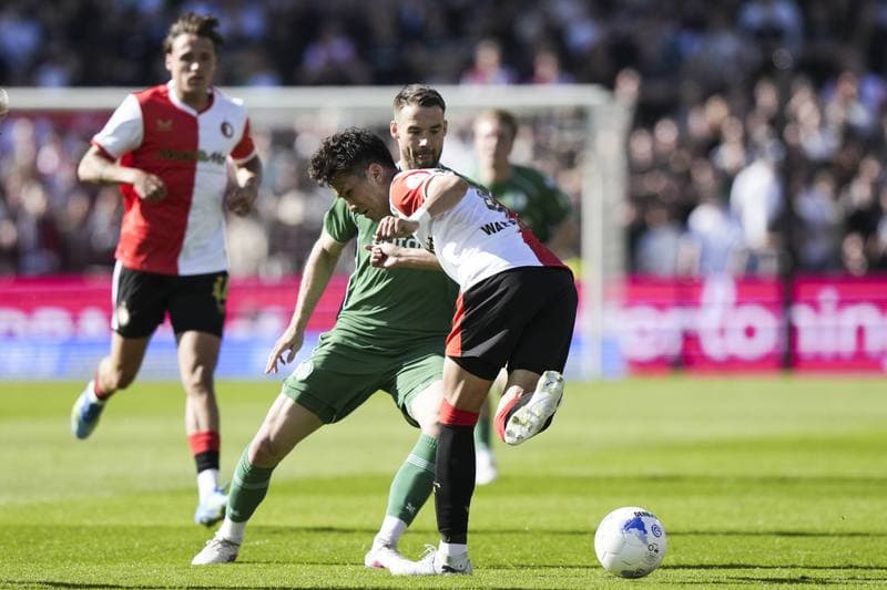 Football. Eredivisie. Feyenoord - FC Groningen. 25.04.2026