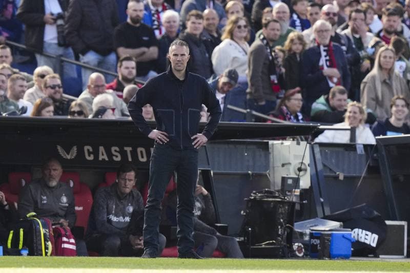 Football. Eredivisie. Feyenoord - FC Groningen. 25.04.2026