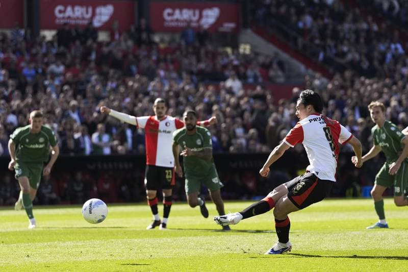 Football. Eredivisie. Feyenoord - FC Groningen. 25.04.2026