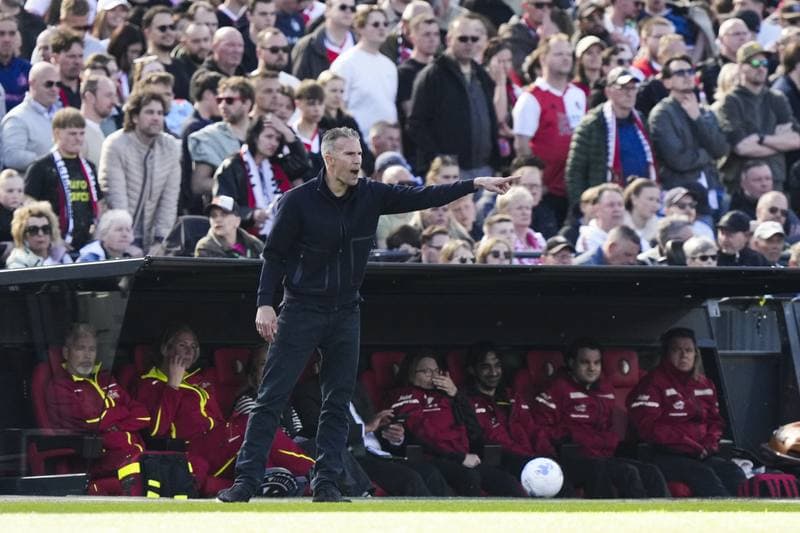 Football. Eredivisie. Feyenoord - FC Groningen. 25.04.2026