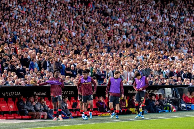 Football. Dutch Eredivisie. Feyenoord - FC Groningen. 25.04.2026