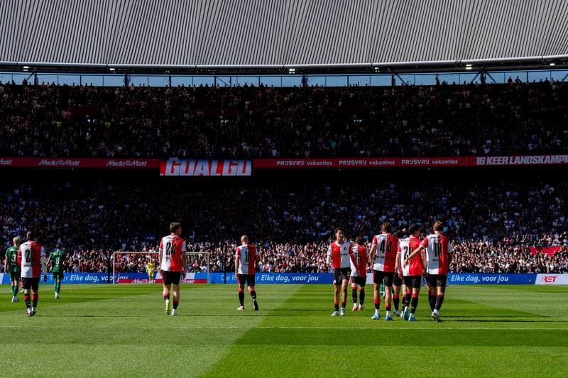 Football. Dutch Eredivisie. Feyenoord - FC Groningen. 25.04.2026