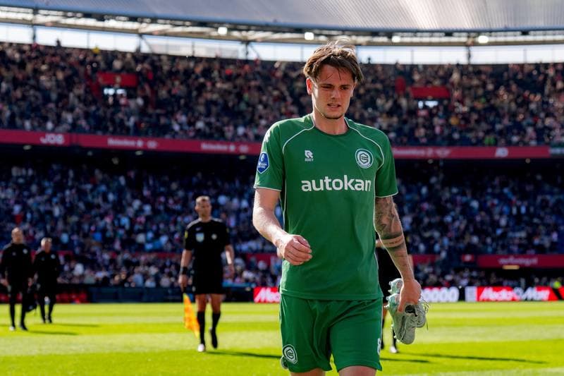 Football. Dutch Eredivisie. Feyenoord - FC Groningen. 25.04.2026