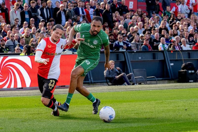 Football. Dutch Eredivisie. Feyenoord - FC Groningen. 25.04.2026