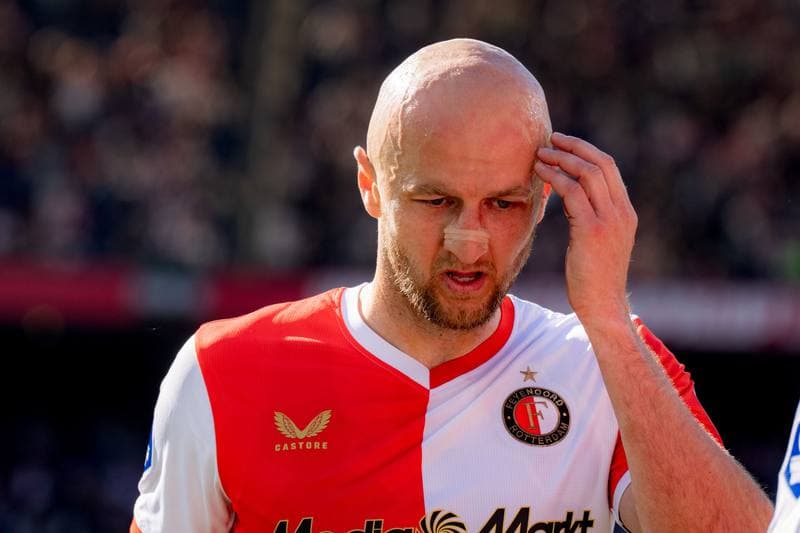Football. Dutch Eredivisie. Feyenoord - FC Groningen. 25.04.2026