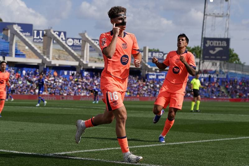 Football. La Liga. Getafe CF - FC Barcelona. 25.04.2026