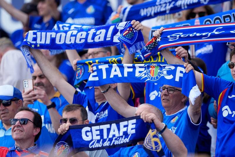 Football. La Liga. Getafe CF - FC Barcelona. 25.04.2026