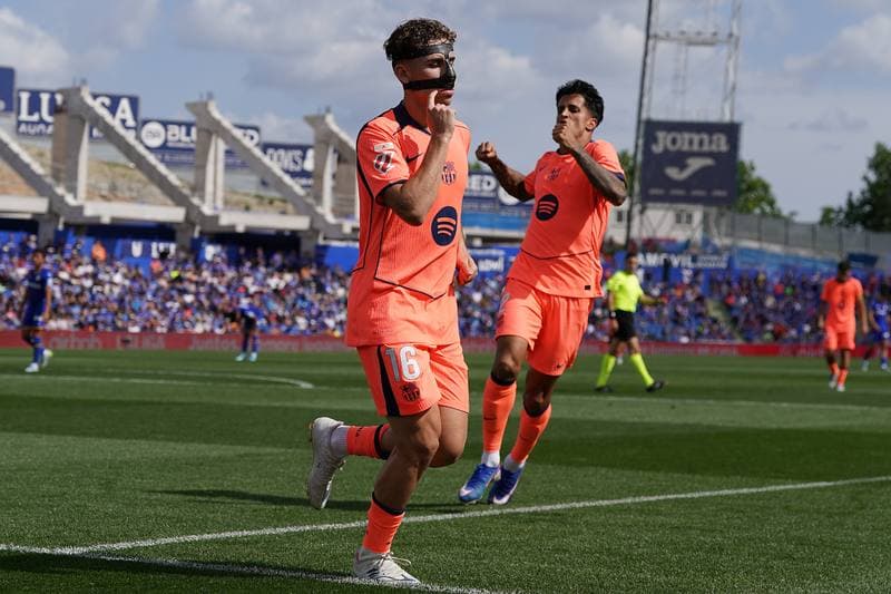 Football. La Liga. Getafe CF - FC Barcelona. 25.04.2026