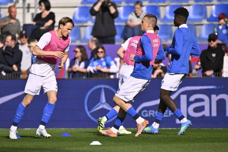 Football. Jupiler Pro League. KRC Genk - Standard de Liege. 25.04.2026