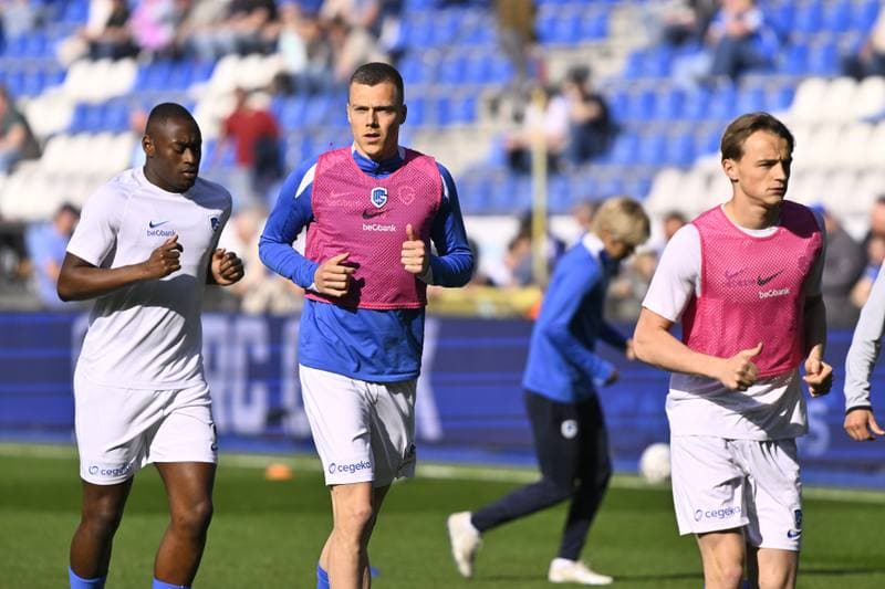 Football. Jupiler Pro League. KRC Genk - Standard de Liege. 25.04.2026