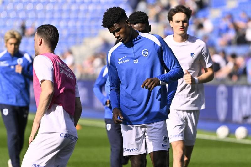 Football. Jupiler Pro League. KRC Genk - Standard de Liege. 25.04.2026