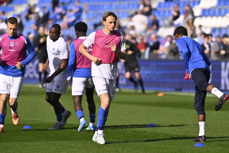 Football. Jupiler Pro League. KRC Genk - Standard de Liege. 25.04.2026