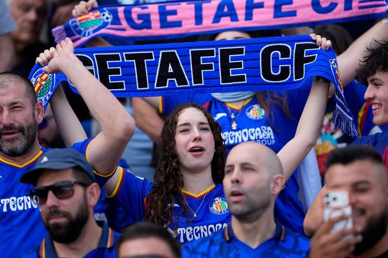 Football. La Liga. Getafe CF - FC Barcelona. 25.04.2026