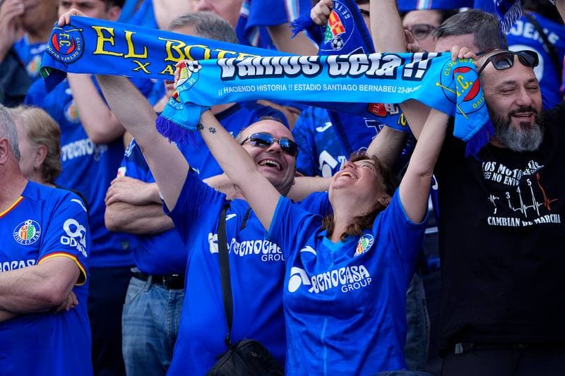 Football. La Liga. Getafe CF - FC Barcelona. 25.04.2026