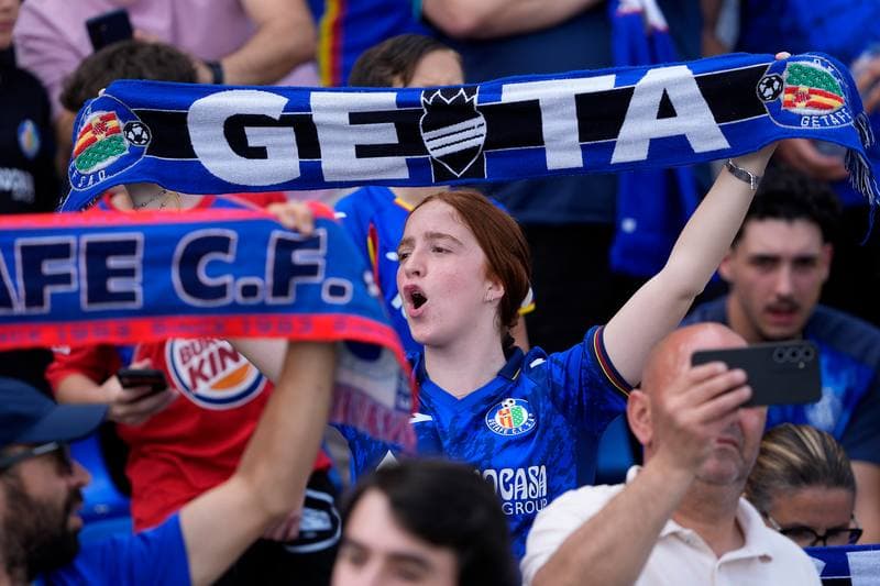 Football. La Liga. Getafe CF - FC Barcelona. 25.04.2026