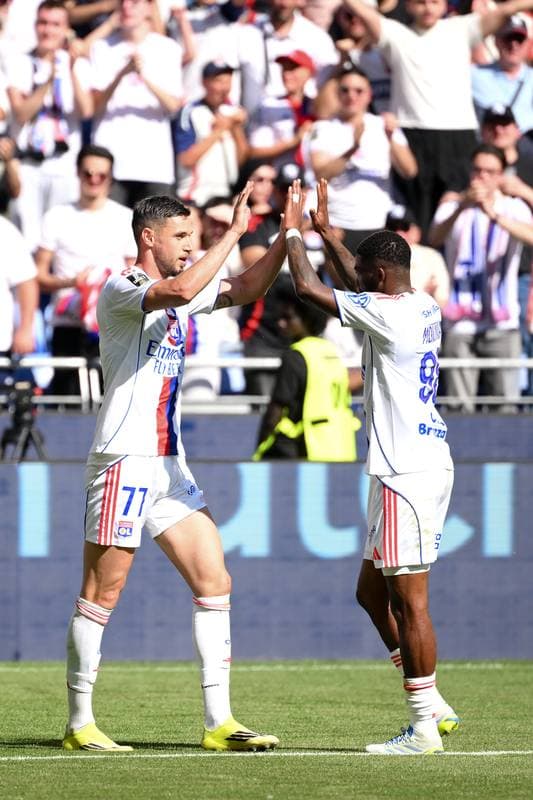 Football. Ligue 1. Olympique Lyonnais - AJ Auxerre. 25.04.2026