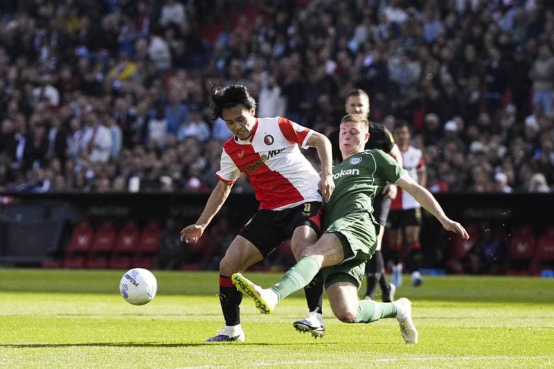 Football. Eredivisie. Feyenoord - FC Groningen. 25.04.2026