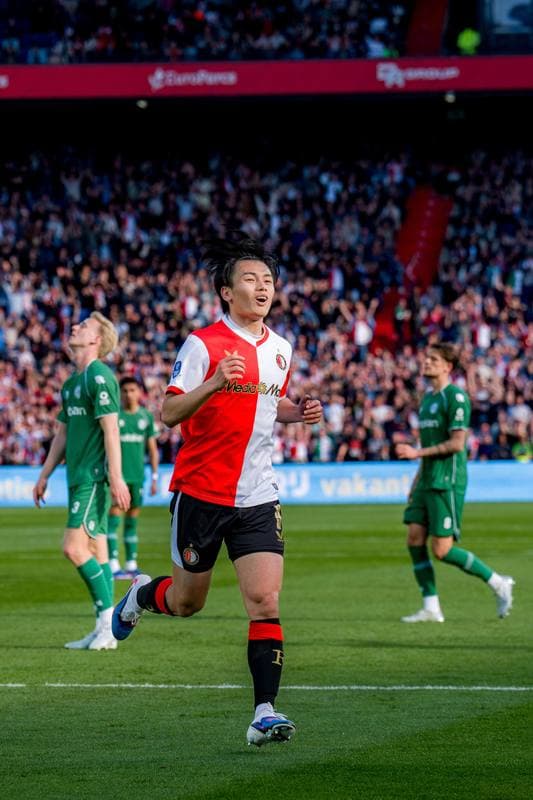Football. Dutch Eredivisie. Feyenoord - FC Groningen. 25.04.2026