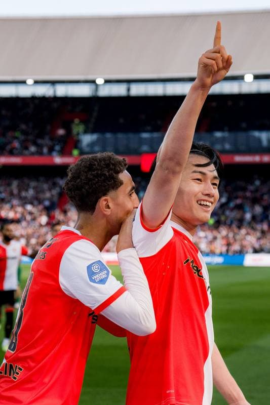 Football. Dutch Eredivisie. Feyenoord - FC Groningen. 25.04.2026