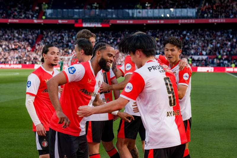 Football. Dutch Eredivisie. Feyenoord - FC Groningen. 25.04.2026