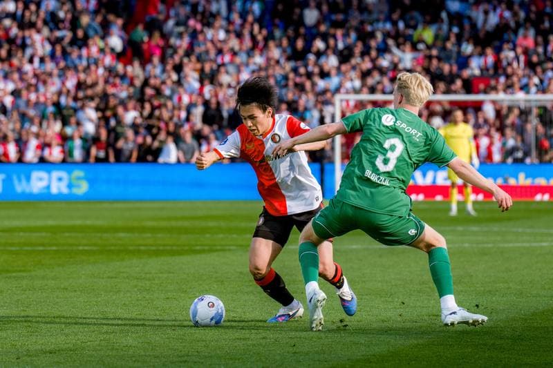 Football. Dutch Eredivisie. Feyenoord - FC Groningen. 25.04.2026