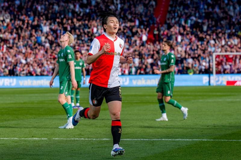 Football. Dutch Eredivisie. Feyenoord - FC Groningen. 25.04.2026