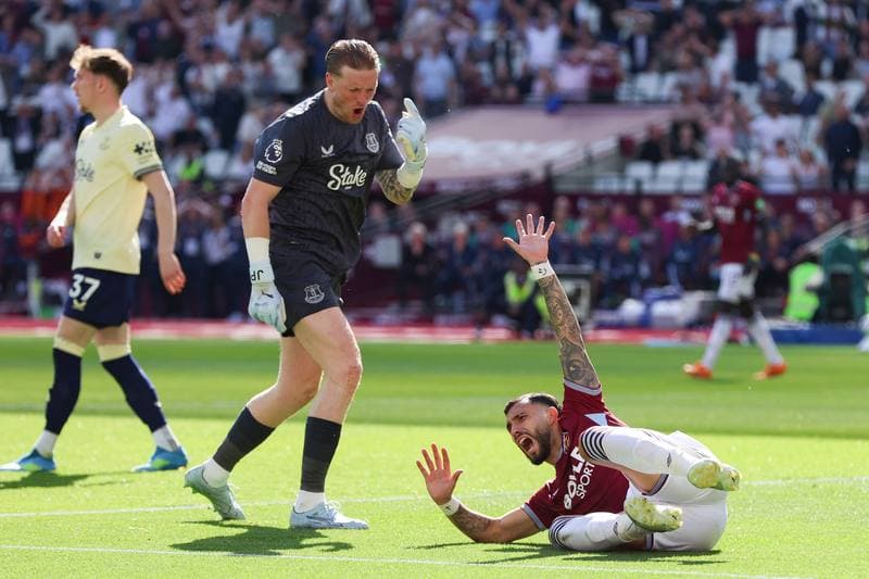 Football. Premier League. West Ham United - Everton. 25.04.2026