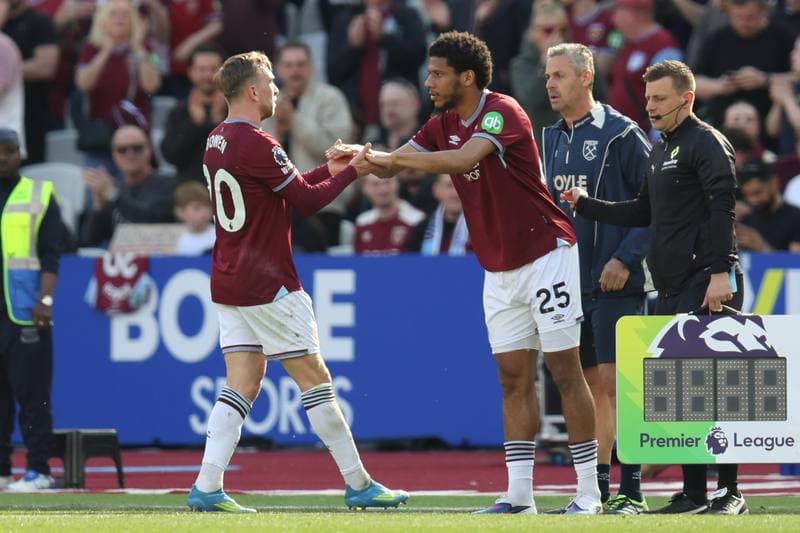 Football. Premier League. West Ham United - Everton. 25.04.2026