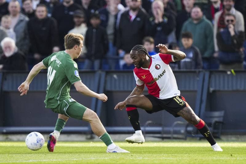 Football. Eredivisie. Feyenoord - FC Groningen. 25.04.2026