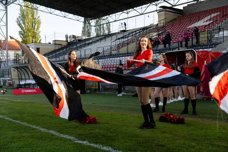 Football. Betclic 1 Liga. Polonia Warszawa - Chrobry Glogow. 25.04.2026