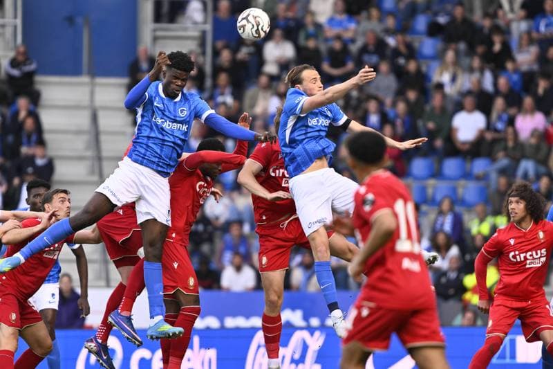 Football. Jupiler Pro League. KRC Genk - Standard de Liege. 25.04.2026