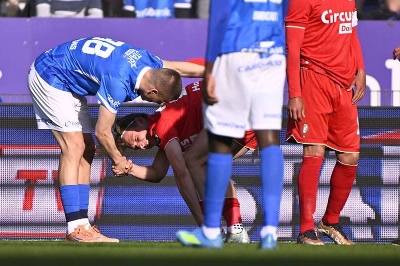 Football. Jupiler Pro League. KRC Genk - Standard de Liege. 25.04.2026