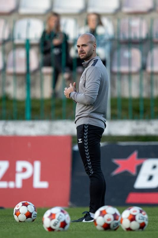 Football. Betclic 1 Liga. Polonia Warszawa - Chrobry Glogow. 25.04.2026
