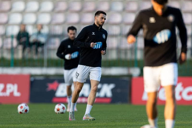 Football. Betclic 1 Liga. Polonia Warszawa - Chrobry Glogow. 25.04.2026